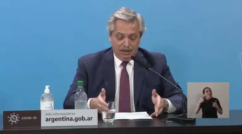 Presidente de Argentina anticipa que lo van a comparar con Venezuela y con el infierno tras anunciar la intervención e intención de expropiar la empresa agrícola Vicentin. 8Jun