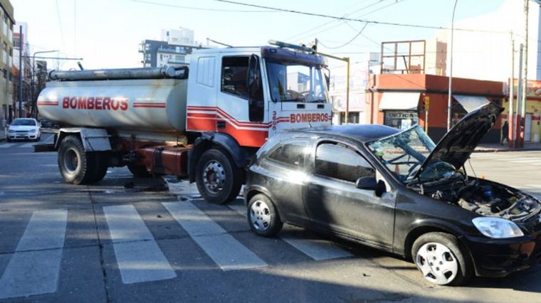 Accident in Córdoba: A motorist was killed by a fire truck