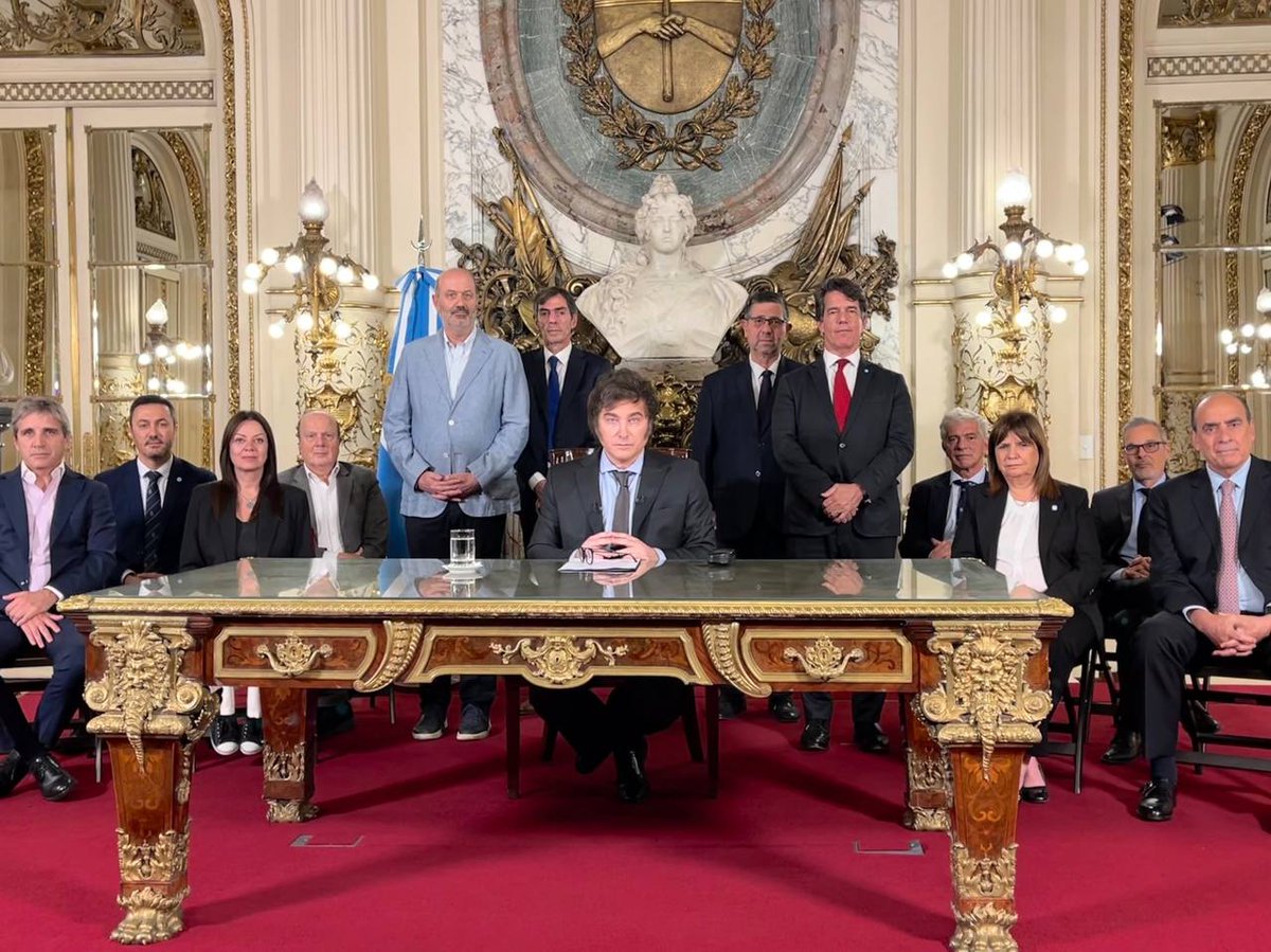 Argentine President Javier Milei signed a decree on economic deregulation