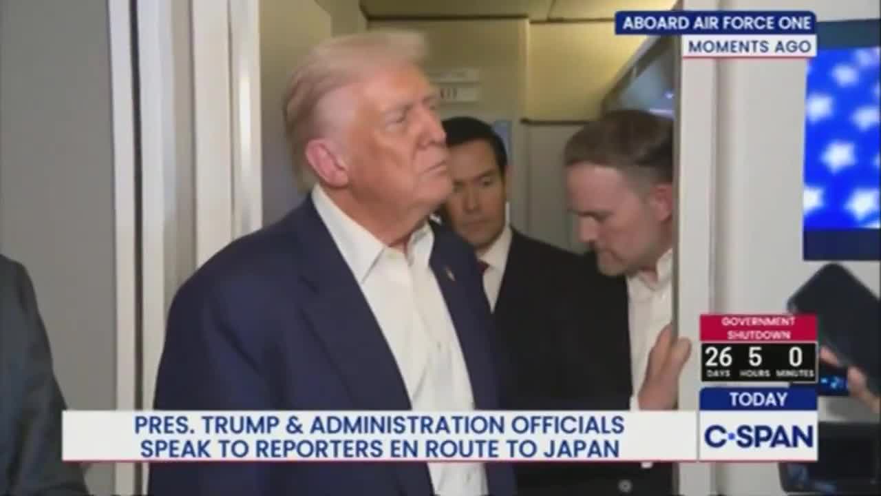Trump on Argentina: I think we've made a lot of money based on that election because the bonds have gone up… That election made a lot of money for the US… Reporter: Will they need more support or would you consider it? Trump: They might. Yeah, we would consider it