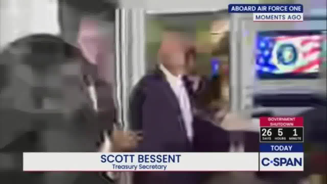 Trump on Argentina: I think we've made a lot of money based on that election because the bonds have gone up… That election made a lot of money for the US… Reporter: Will they need more support or would you consider it? Trump: They might. Yeah, we would consider it